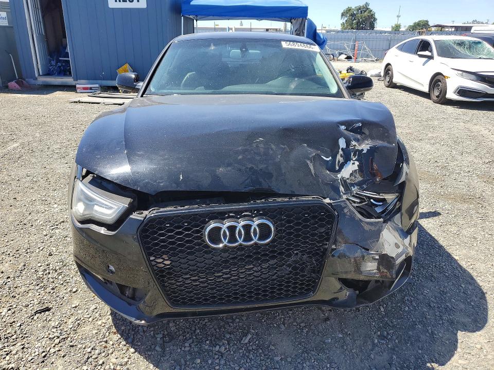 2013 Audi VIN WAUVFAFR4DA000998 COPART salvage auction — FRONT END, Ca - Salvage Certificate, sold $700 on 2026-07-02 (photo 5)