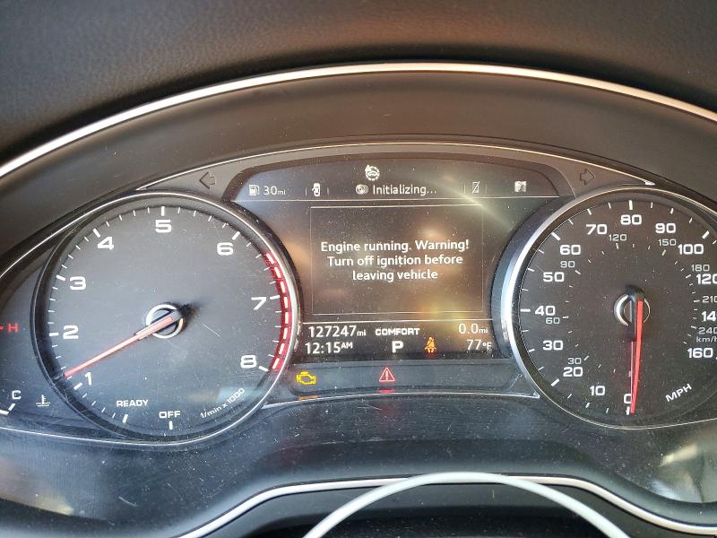 2017 Audi Q7 VIN WA1AAAF76HD005049 COPART salvage auction — MECHANICAL, Md - Certificate Of Title, sold $4,100 on 2026-07-27 (photo 9)