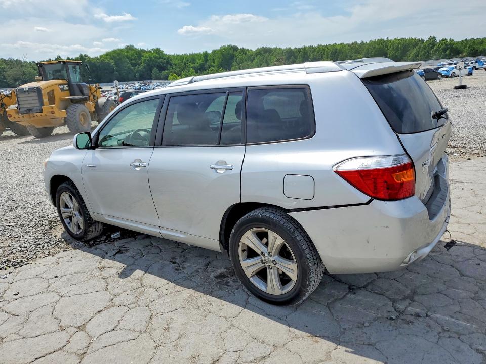 2009 Toyota Highlander VIN JTEDS42A192084707 COPART salvage auction — REAR END, TN - SALVAGE CERTIFICATE, sold $2,850 on 2026-07-28 (photo 2)