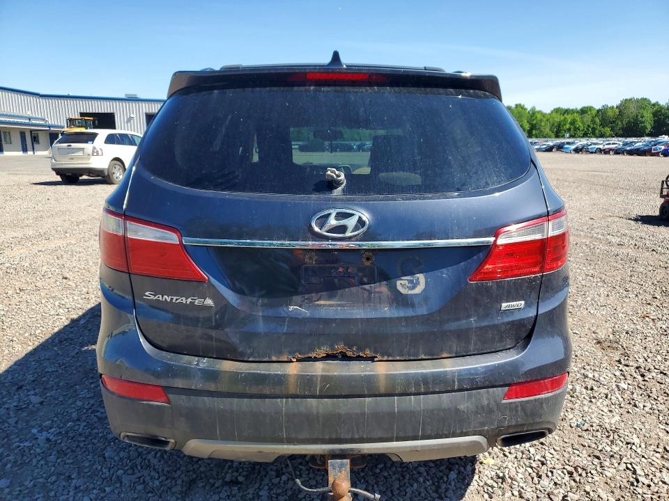 2013 Hyundai Santa fe VIN KM8SMDHF5DU014581 COPART salvage auction — FRONT END, NY - MV-907A SALVAGE CERTIFICATE, sold $1,200 on 2026-07-08 (photo 6)