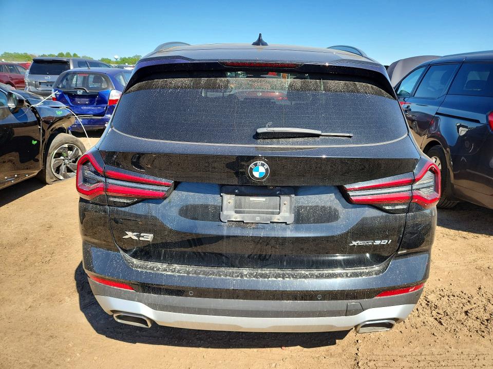 2022 BMW VIN 5UX53DP01N9K97680 COPART salvage auction — FRONT END, Il - Salvage Certificate, sold $16,300 on 2026-07-16 (photo 6)