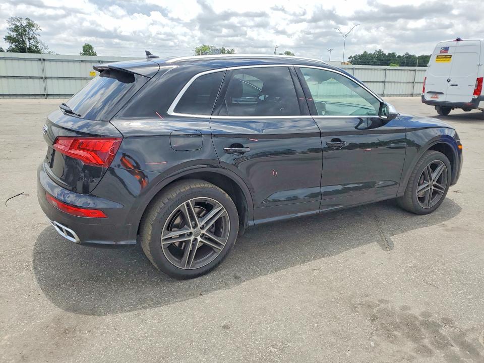 2020 Audi Sq5 VIN WA1B4AFYXL2021814 COPART salvage auction — SIDE, Nc - Salvage Certificate Of Title, sold $8,000 on 2026-07-21 (photo 3)