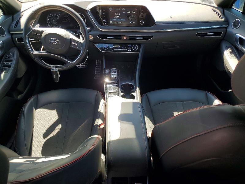 2020 Hyundai Sonata VIN 5NPEJ4J27LH024507 COPART salvage auction — FRONT END, Nv - Salvage Title, sold $5,800 on 2026-07-15 (photo 8)
