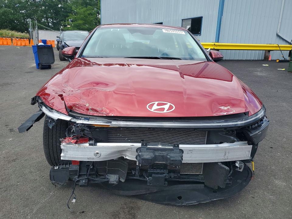 2025 Hyundai Sonata VIN KMHL64JA9SA499464 COPART salvage auction — FRONT END, Or - Wrecker's Notice (Parts Only), sold $125 on 2026-08-03 (photo 5)