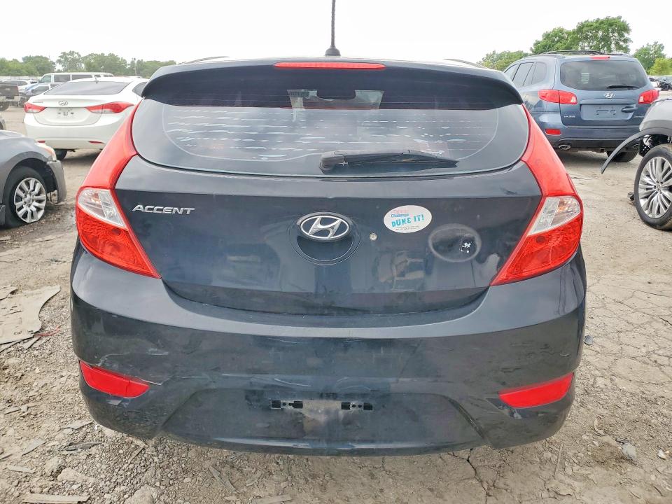 2012 Hyundai VIN KMHCU5AEXCU045013 COPART salvage auction — FRONT END, IN - CERT OF TITLE-SALVAGE TITLE, sold $375 on 2026-07-27 (photo 6)