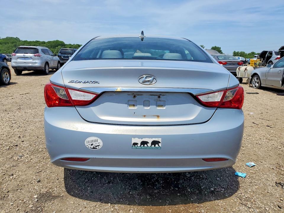2011 Hyundai Sonata VIN 5NPEB4AC9BH224289 COPART salvage auction — VANDALISM, Il - Salvage Certificate, sold $350 on 2026-07-31 (photo 6)