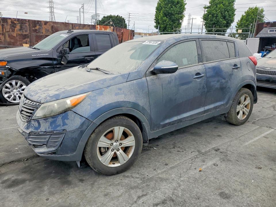 2012 Kia Sportage VIN KNDPB3A27C7307283 COPART salvage auction — FRONT END, CA - DIS/DLR/EXP ONLY LIEN PAPERS, sold $1,150 on 2026-07-06 (photo 1)