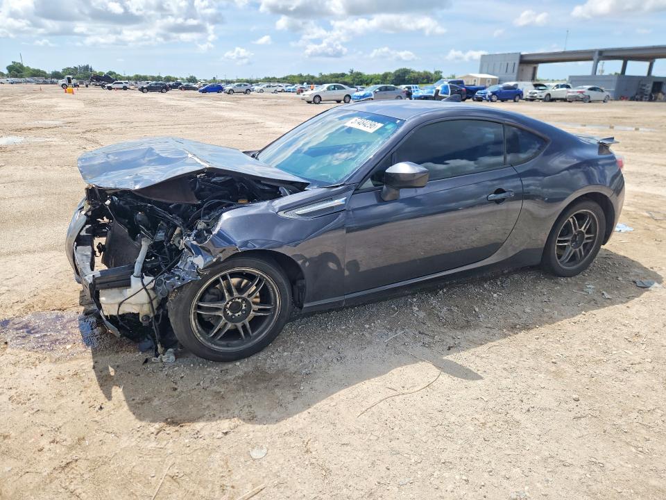 2016 Subaru Brz VIN JF1ZCAC11G9603673 COPART salvage auction — FRONT END, Fl - Cert Of Title Slvg Rebuildable, sold $2,150 on 2026-07-09 (photo 1)