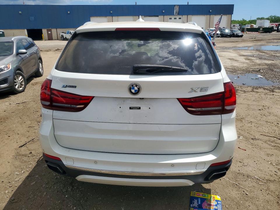 2016 BMW X5 VIN 5UXKT0C57G0S75607 COPART salvage auction — FRONT END, Mi - Certificate Of Title, sold $775 on 2026-07-24 (photo 6)