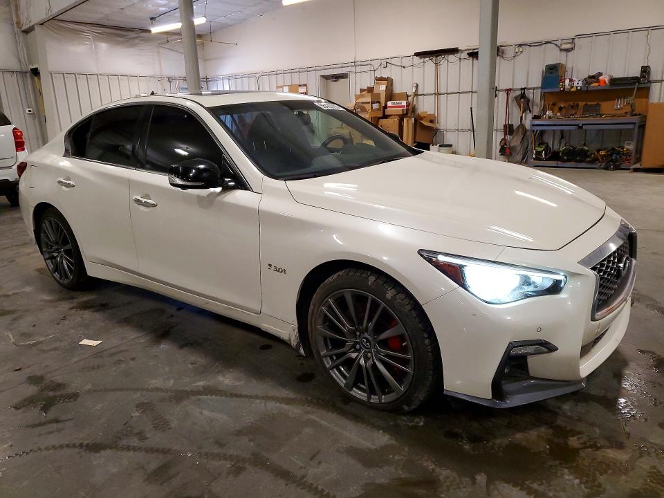 2019 Infiniti VIN JN1FV7AR9KM800943 COPART salvage auction — VANDALISM, Mn - Cert Of Title-Salvage, sold $9,200 on 2026-07-13 (photo 4)