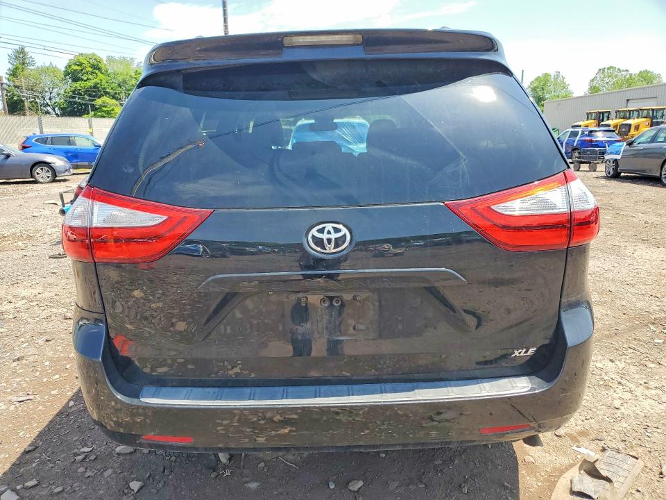 2015 Toyota VIN 5TDYK3DC8FS604307 COPART salvage auction — FRONT END, Pa - Certificate Of Salvage, sold $6,000 on 2026-07-22 (photo 6)