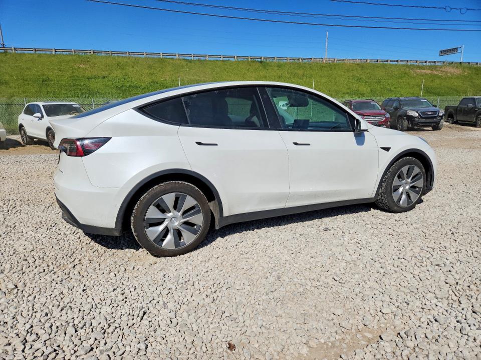2021 Tesla Model y VIN 5YJYGDEE1MF247951 COPART salvage auction — HAIL, Oh - Cert Of Title-Salvage, sold $13,600 on 2026-07-08 (photo 3)