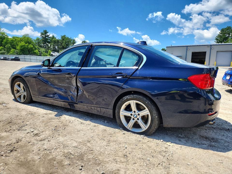 2015 BMW 3er VIN WBA3B5G56FNS16062 COPART salvage auction — SIDE, MA - CERTIFICATE OF TITLE, sold $2,050 on 2026-07-27 (photo 2)