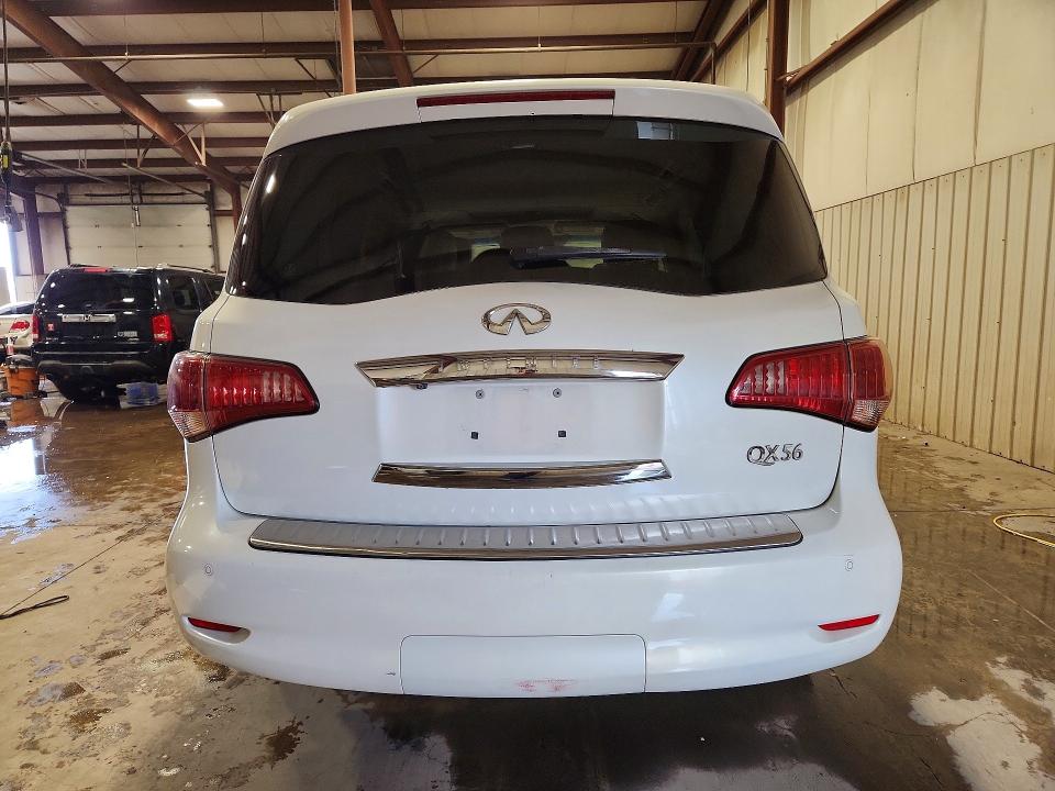 2012 Infiniti Qx56 VIN JN8AZ2NC7C9317643 COPART salvage auction — SIDE, Pa - Certificate Of Salvage, sold $2,550 on 2026-07-10 (photo 6)