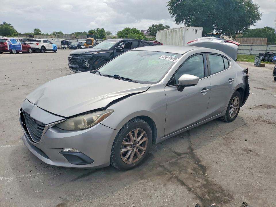 2016 Mazda 3 VIN JM1BM1U70G1284678 COPART salvage auction — REAR END, Fl - Cert Of Title Slvg Rebuildable, sold $875 on 2026-07-14 (photo 1)