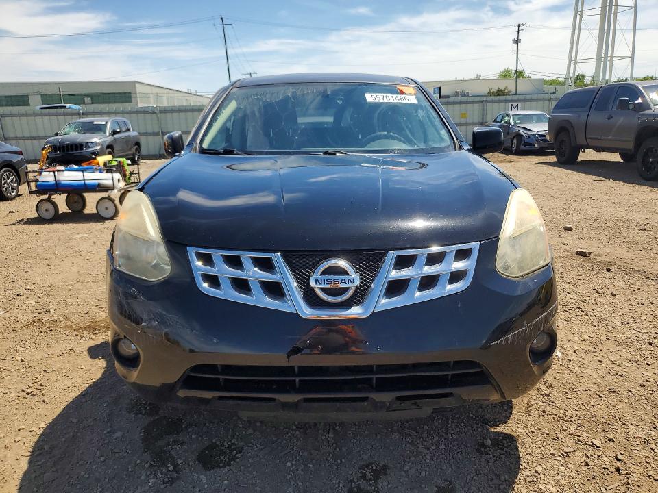 2013 Nissan Rogue VIN JN8AS5MV9DW651622 COPART salvage auction — SIDE, Il - Salvage Certificate, sold $475 on 2026-07-22 (photo 5)