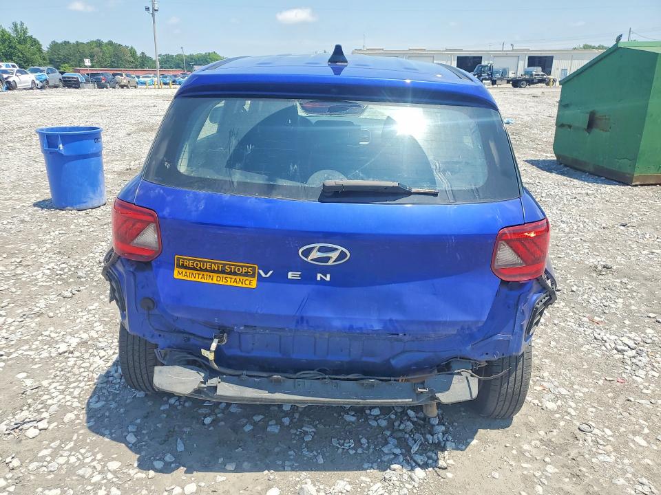 2021 Hyundai VIN KMHRB8A3XMU066302 COPART salvage auction — REAR END, AL - CERT OF TITLE-SALVAGE TITLE, sold $2,700 on 2026-07-30 (photo 6)