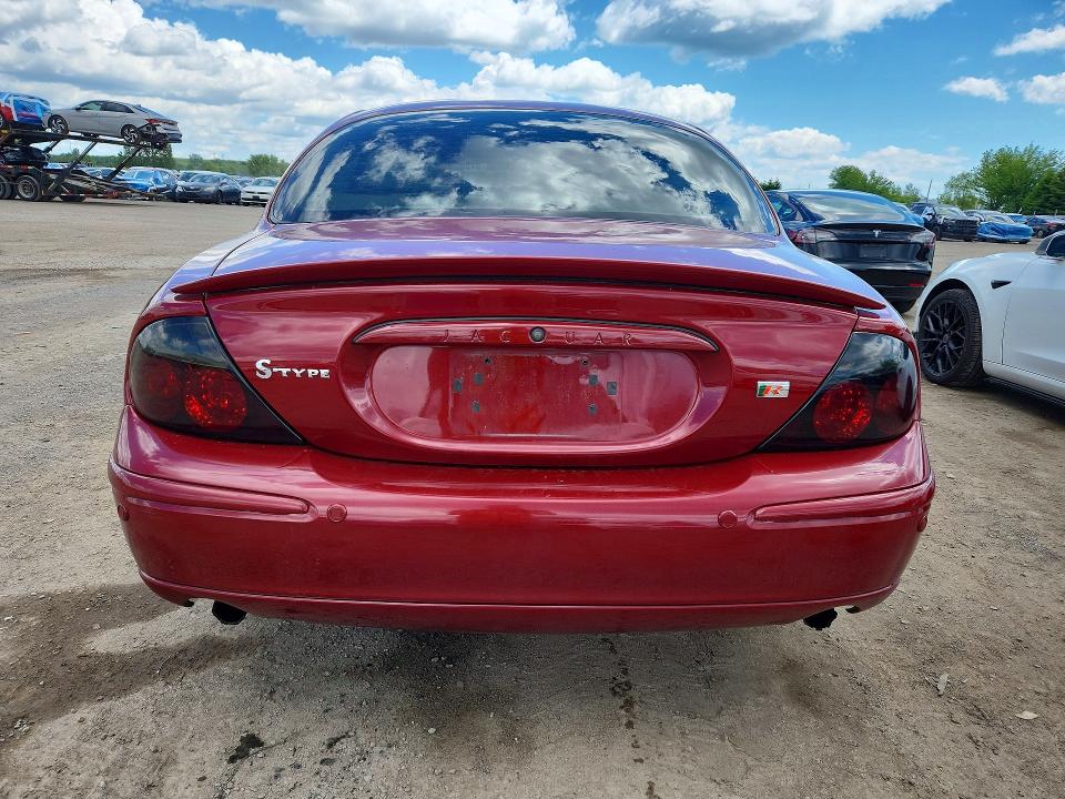 2003 Jaguar S type VIN SAJGA03VX31M65050 COPART salvage auction — BURN, On - Permit Irrepairable, sold $600 on 2026-07-16 (photo 6)