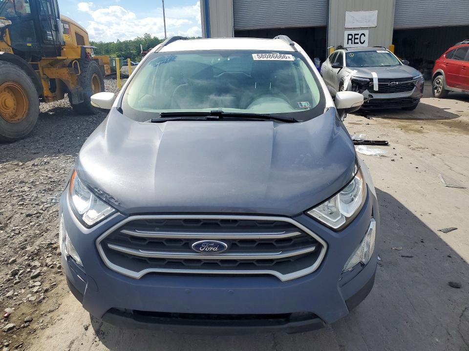 2018 Ford Ecosport VIN MAJ6P1UL2JC231228 COPART salvage auction — NORMAL WEAR, Pa - Certificate Of Salvage (P), sold $1,600 on 2026-07-22 (photo 5)