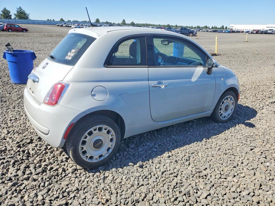 2016 Fiat 500 VIN 3C3CFFAR5GT184574 COPART salvage auction — FRONT END, Wa - Bill Of Sale, sold $1,150 on 2026-07-08 (photo 3)