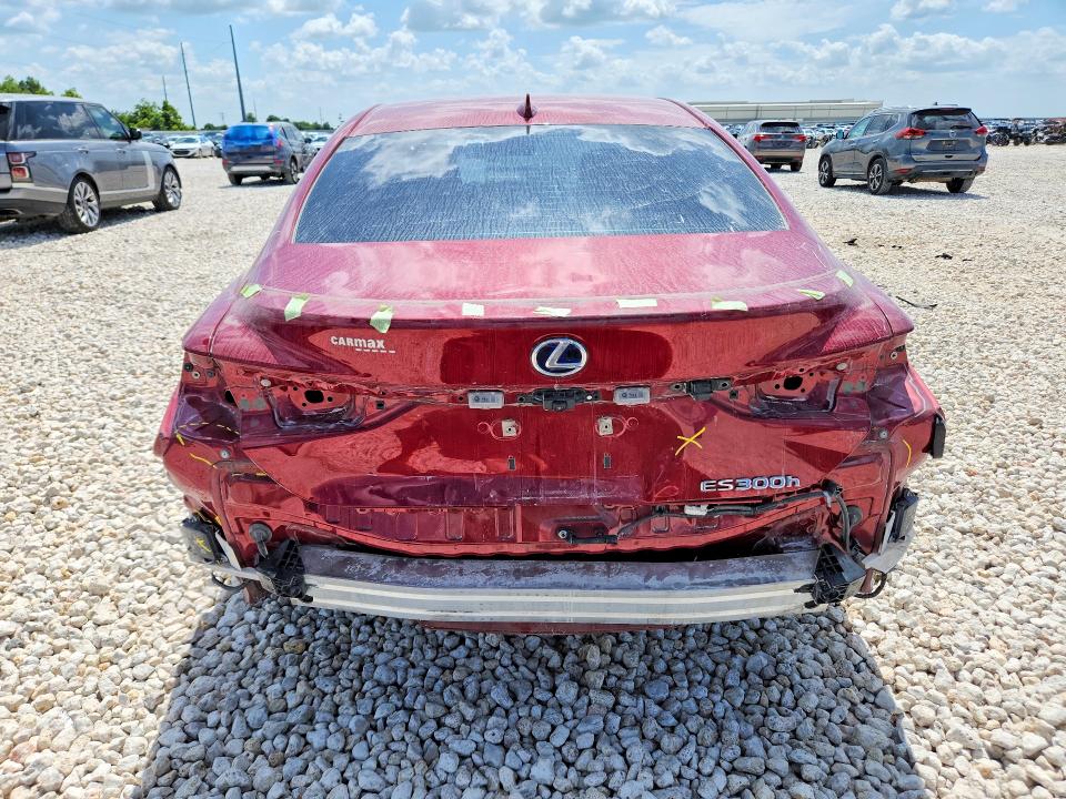 2022 Lexus ES VIN 58ADA1C11NU016592 COPART salvage auction — REAR END, Tx - Salvage Vehicle Title, sold $11,900 on 2026-07-09 (photo 6)