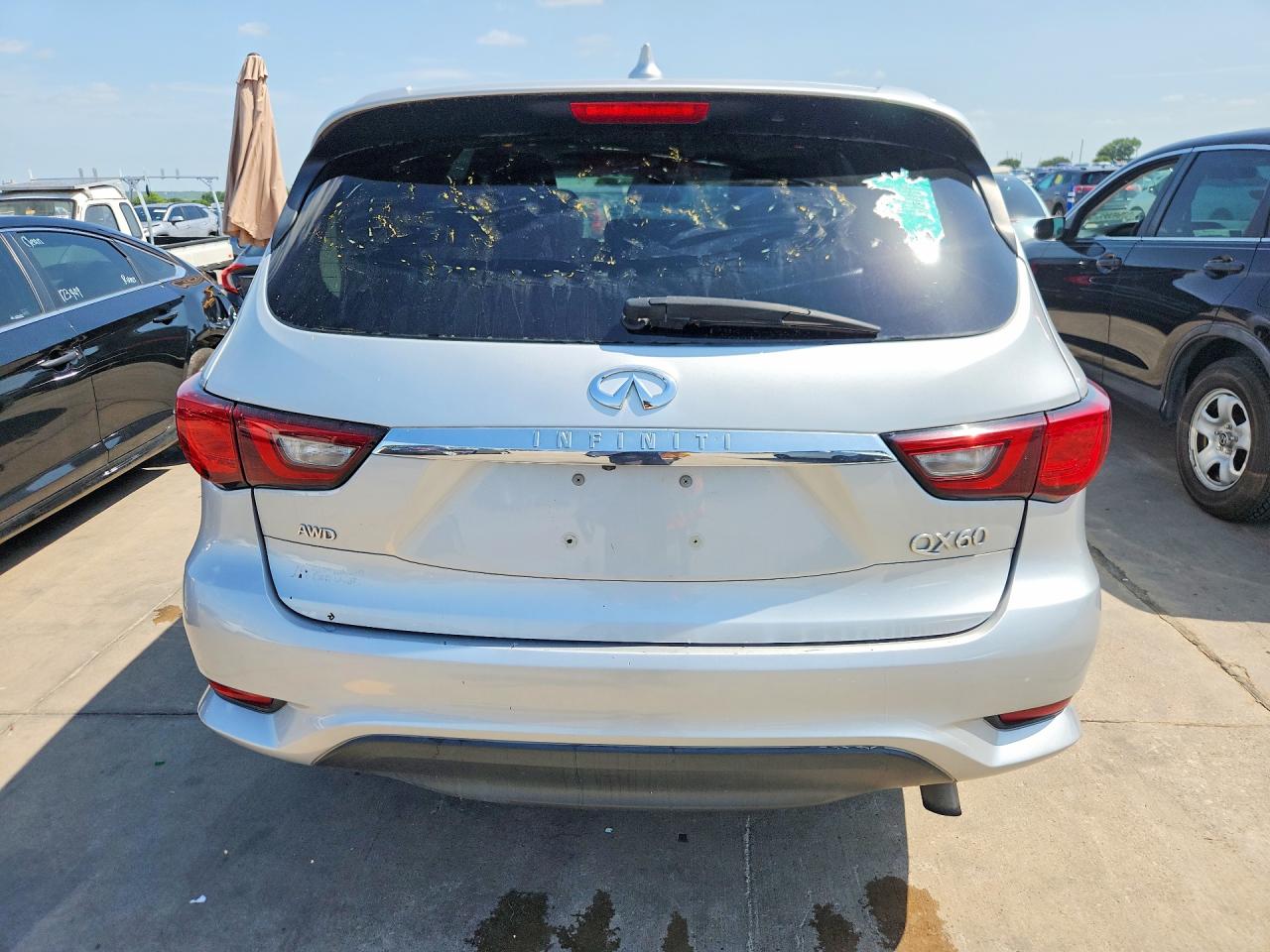 2020 Infiniti QX60 VIN 5N1DL0MM7LC531331 COPART salvage auction — Side, AR - CERTIFICATE OF TITLE, sold $4,400 on 2026-07-09 (photo 6)