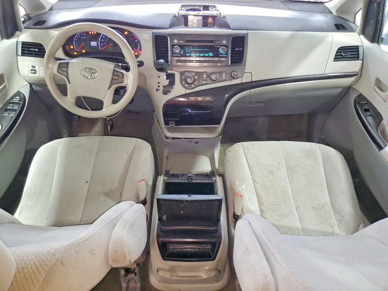 2012 Toyota Sienna VIN 5TDKK3DC2CS192953 COPART salvage auction — MECHANICAL, Wv - Certificate Of Title, sold $1,550 on 2026-07-28 (photo 8)