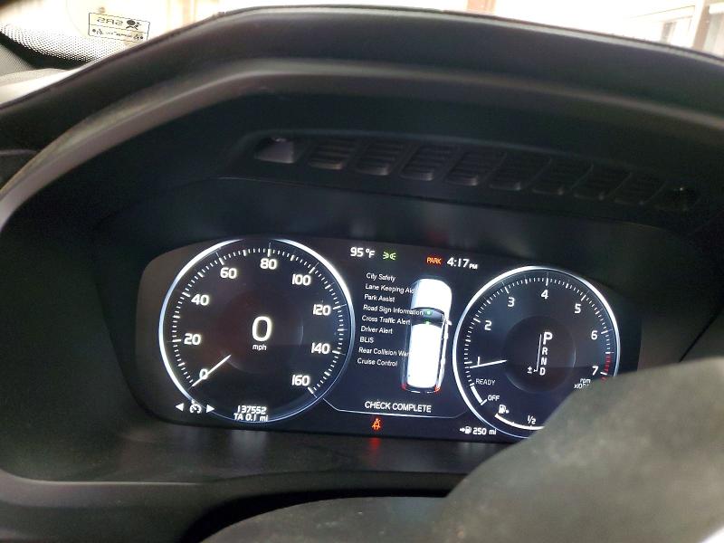 2017 Volvo Xc90 VIN YV4A22PL9H1173917 COPART salvage auction — WATER/FLOOD, Nc - Salvage Cert-Water/Flood Damag, sold $7,200 on 2026-08-05 (photo 9)