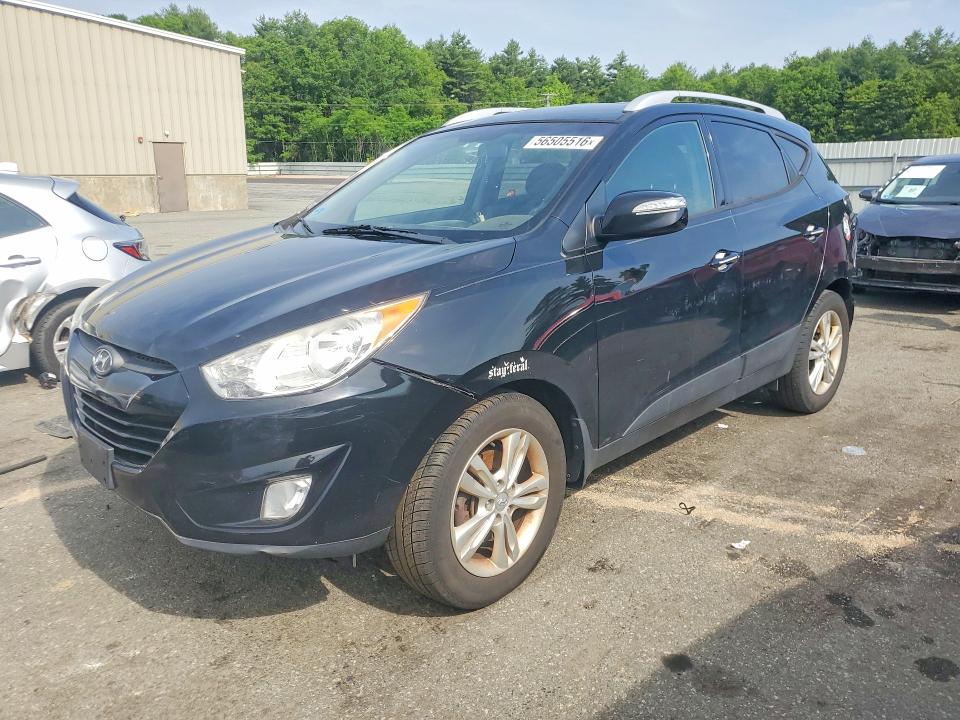 2013 Hyundai Tucson VIN KM8JU3AC1DU567993 COPART salvage auction — REAR END, Ri - Salvage Certificate Of Title, sold $900 on 2026-07-14 (photo 1)
