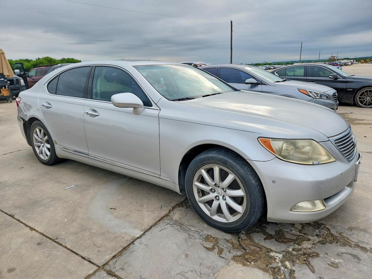 2007 Lexus LS 460 VIN JTHBL46F075029397 COPART salvage auction — Rear End, TX - CERTIFICATE OF TITLE (P), sold $1,950 on 2026-07-02 (photo 4)