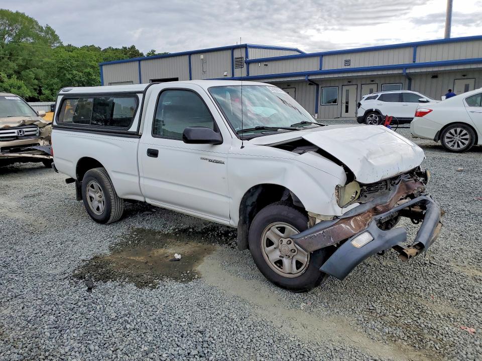 2002 Toyota Tacoma VIN 5TENL42N22Z891263 COPART salvage auction — FRONT END, Nc - Salvage Certificate Of Title, sold $425 on 2026-07-23 (photo 4)