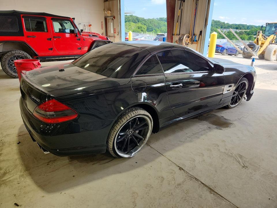 2009 Mercedes-benz Sl-klasse amg VIN WDBSK70FX9F146253 COPART salvage auction — UNDERCARRIAGE, Pa - Certificate Of Salvage, sold $6,500 on 2026-07-17 (photo 3)