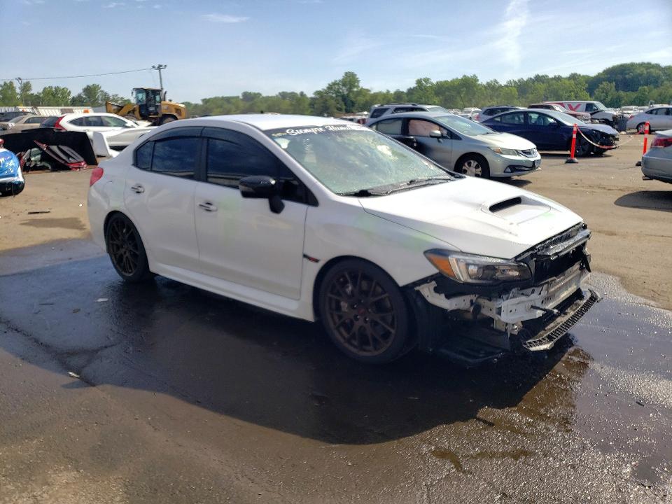2020 Subaru Wrx VIN JF1VA2S68L9813575 COPART salvage auction — FRONT END, CT - CERT OF TITLE-SALVAGE, sold $17,300 on 2026-07-07 (photo 4)