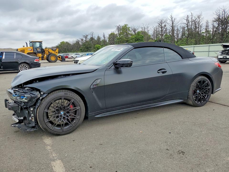 2024 BMW M4 VIN WBS33BA03RCP04695 COPART salvage auction — FRONT END, Ny - Mv-907A Salvage Certificate, sold $27,500 on 2026-07-20 (photo 1)
