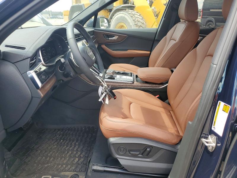2026 Audi Q7 VIN WA1LVBF72TD009434 COPART salvage auction — FRONT END, Mi - Certificate Of Title, sold $27,750 on 2026-07-28 (photo 7)