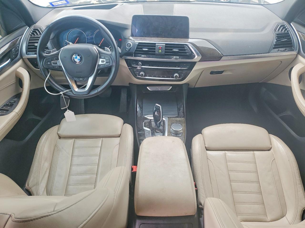 2019 BMW X3 VIN 5UXTR7C5XKLR48389 COPART salvage auction — Front End, TX - CERTIFICATE OF TITLE, sold $7,200 on 2026-06-30 (photo 8)