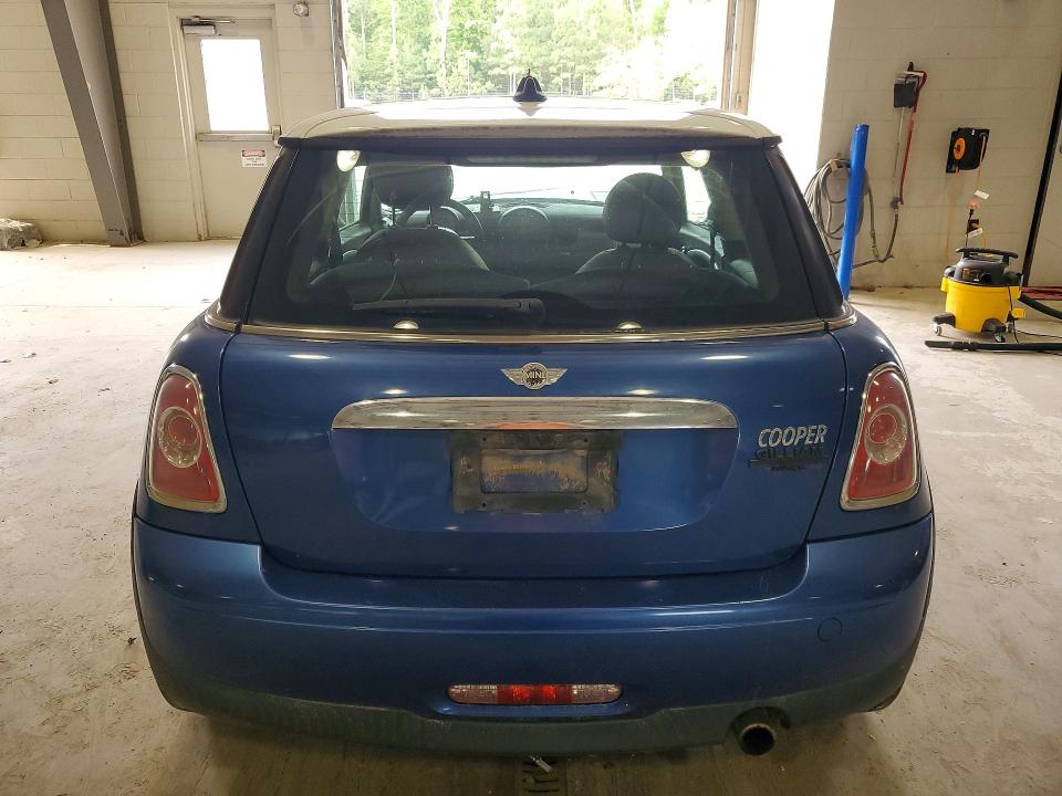2012 Mini Cooper VIN WMWSU3C5XCT541191 COPART salvage auction — FRONT END, Va - Certificate Of Title, sold $400 on 2026-07-17 (photo 6)