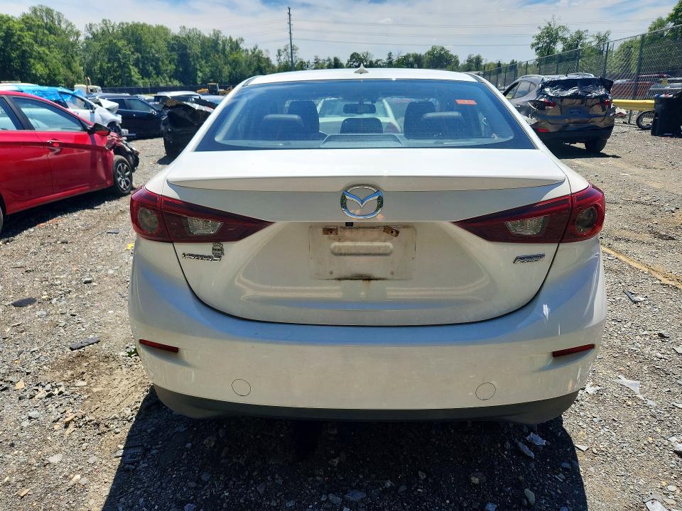 2014 Mazda 3 VIN JM1BM1W33E1144874 COPART salvage auction — FRONT END, Md - Cert Of Salvage > 75% Damage, sold $1,350 on 2026-07-02 (photo 6)