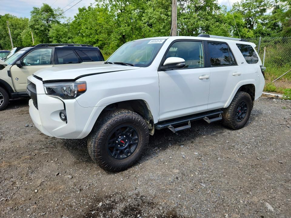 2024 Toyota 4runner VIN JTENU5JR4R6277034 COPART salvage auction — FRONT END, Nj - Cert Of Title-Salvage, sold $13,700 on 2026-07-28 (photo 1)