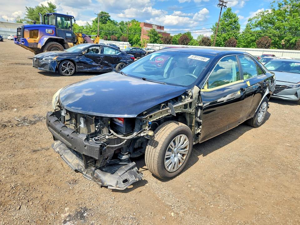 2013 Toyota Camry VIN 4T4BF1FK6DR309882 COPART salvage auction — FRONT END, CT - CERT OF TITLE-SALVAGE, sold $1,250 on 2026-07-09 (photo 1)