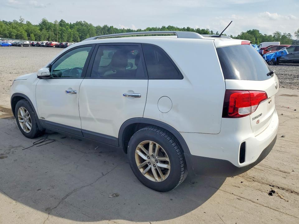 2014 Kia Sorento VIN 5XYKTCA60EG440273 COPART salvage auction — MECHANICAL, Pa - Cert Of Title, sold $875 on 2026-07-29 (photo 2)