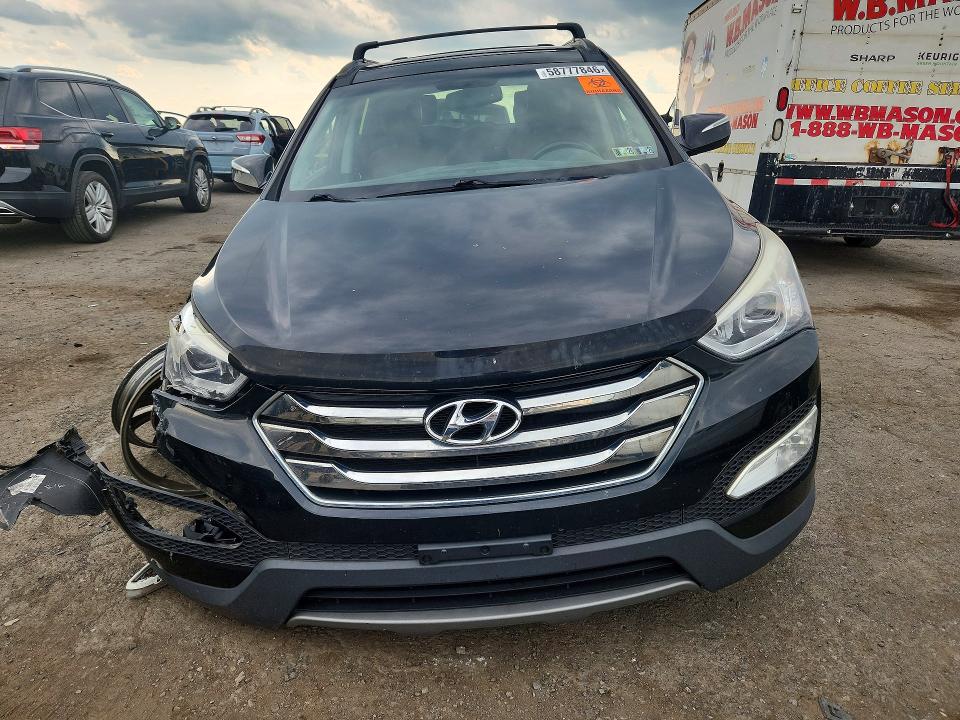 2014 Hyundai Santa fe VIN 5XYZWDLA9EG225956 COPART salvage auction — UNDERCARRIAGE, Pa - Certificate Of Salvage, sold $1,600 on 2026-07-14 (photo 5)