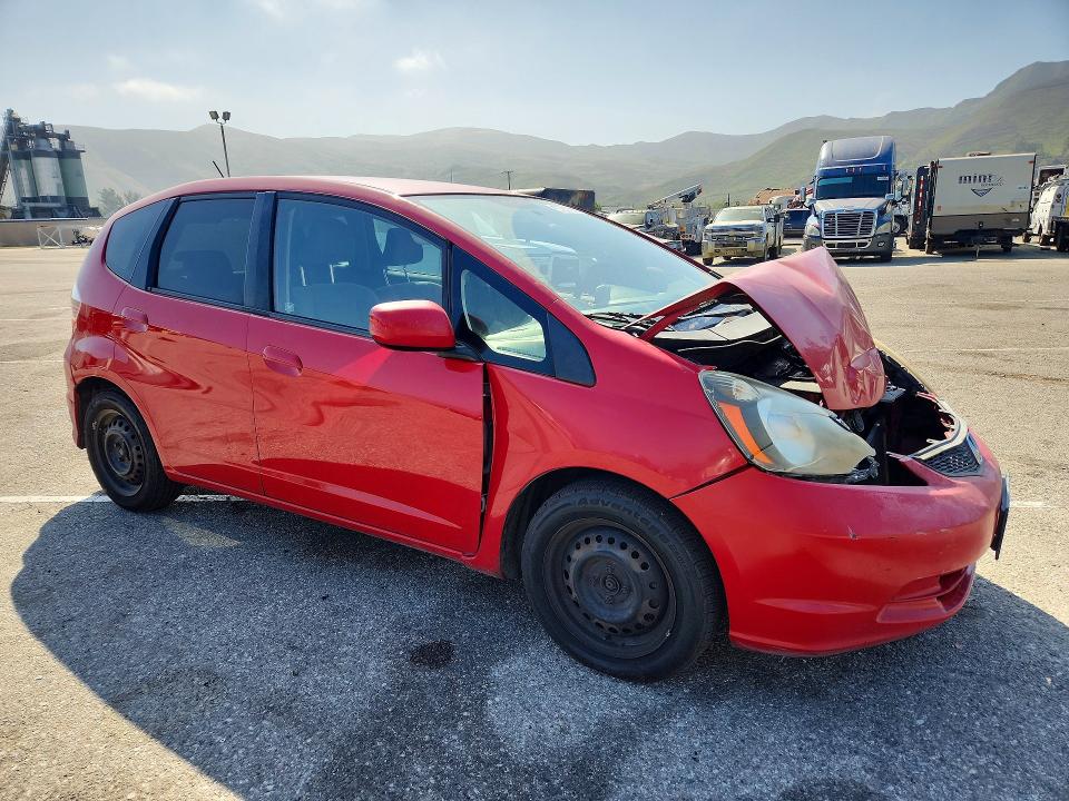 2012 Honda VIN JHMGE8H37CC038923 COPART salvage auction — FRONT END, Ca - Salvage Certificate, sold $425 on 2026-07-31 (photo 4)