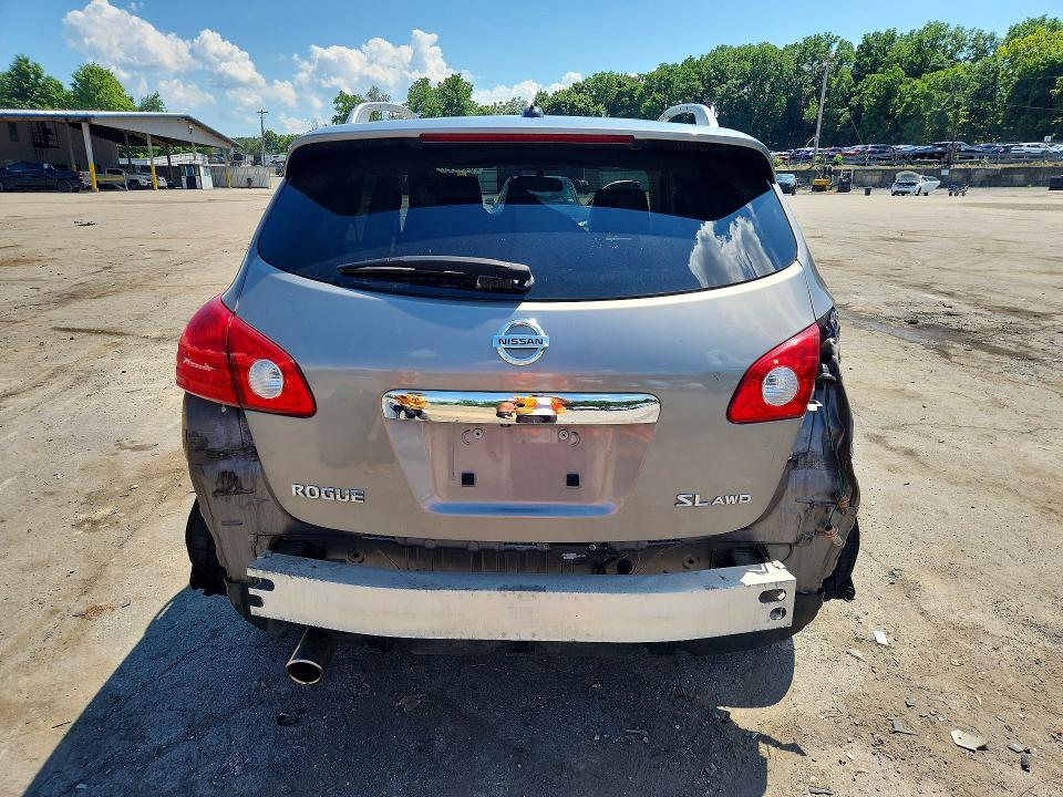 2011 Nissan Rogue sport VIN JN8AS5MVXBW281729 COPART salvage auction — REAR END, NY - MV-907A SALVAGE CERTIFICATE, sold $650 on 2026-07-23 (photo 6)