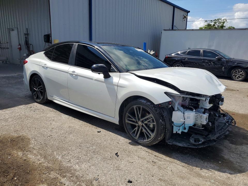 2025 Toyota Camry VIN 4T1DAACK5SU082445 COPART salvage auction — FRONT END, Fl - Cert Of Title Slvg Rebuildable, sold $9,600 on 2026-07-31 (photo 4)