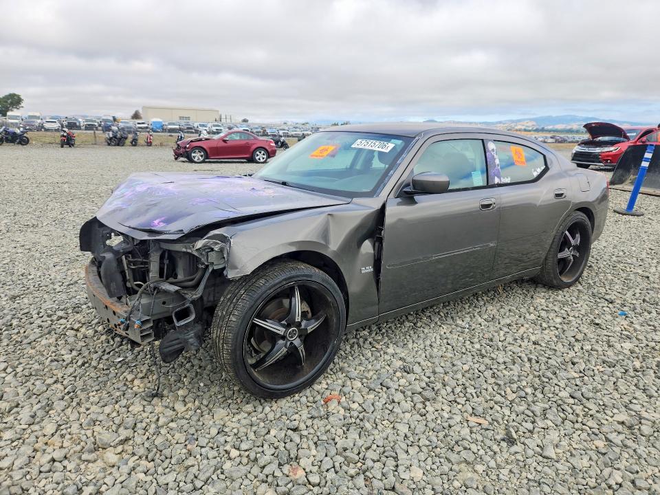 2010 Dodge Charger VIN 2B3CA3CV3AH127620 COPART salvage auction — FRONT END, Ca - Salvage Certificate, sold $10 on 2026-07-23 (photo 1)