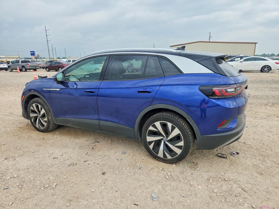 2022 Volkswagen Id.4 VIN WVGUNPE21NP070042 COPART salvage auction — WATER/FLOOD, Tx - Salvage Title-Flood Damage, sold $8,700 on 2026-08-05 (photo 2)