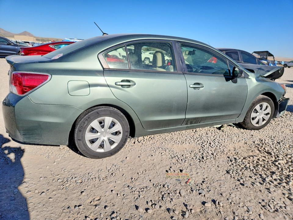 2015 Subaru Impreza VIN JF1GJAA64FH008333 COPART salvage auction — FRONT END, Ut - Salvage Certificate, sold $350 on 2026-07-24 (photo 3)