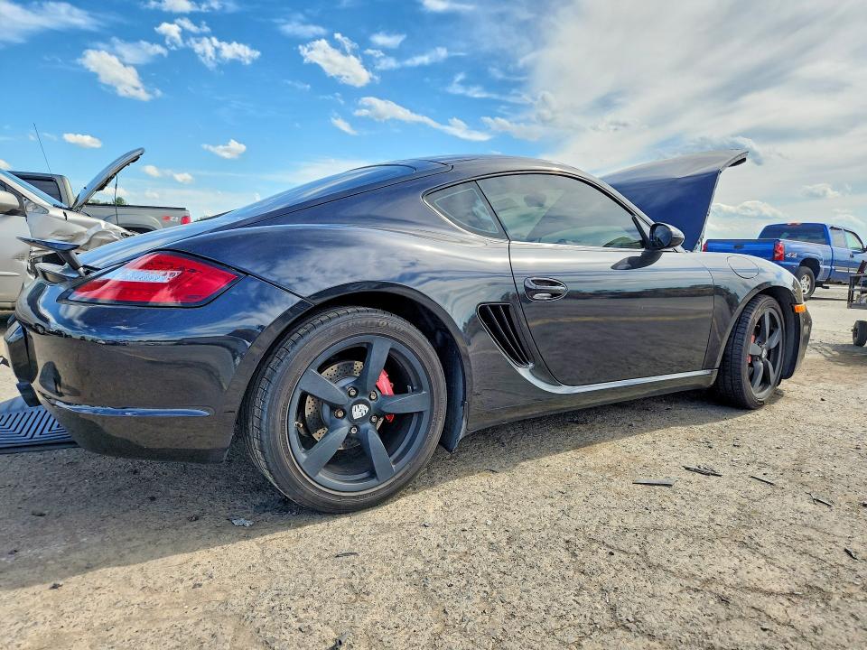 2008 Porsche Cayman VIN WP0AB29848U780270 COPART salvage auction — FRONT END, Pa - Certificate Of Salvage, sold $9,400 on 2026-07-02 (photo 3)