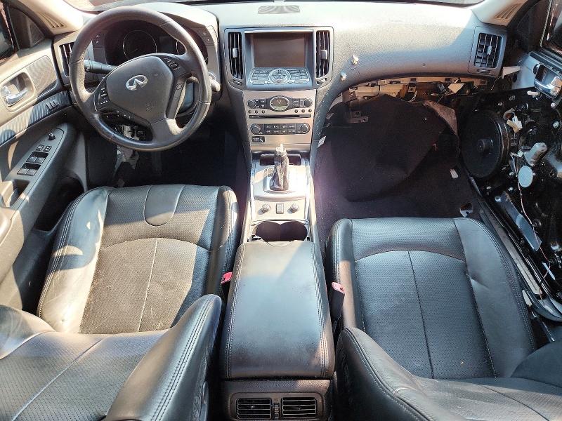 2011 Infiniti G37 VIN JN1CV6AR2BM353224 COPART salvage auction — VANDALISM, Pa - Certificate Of Salvage, sold $400 on 2026-07-20 (photo 8)